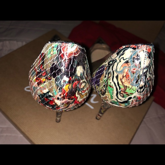 Christian Louboutin Djalouzi PVC Python Shoe - Picture 4 of 5